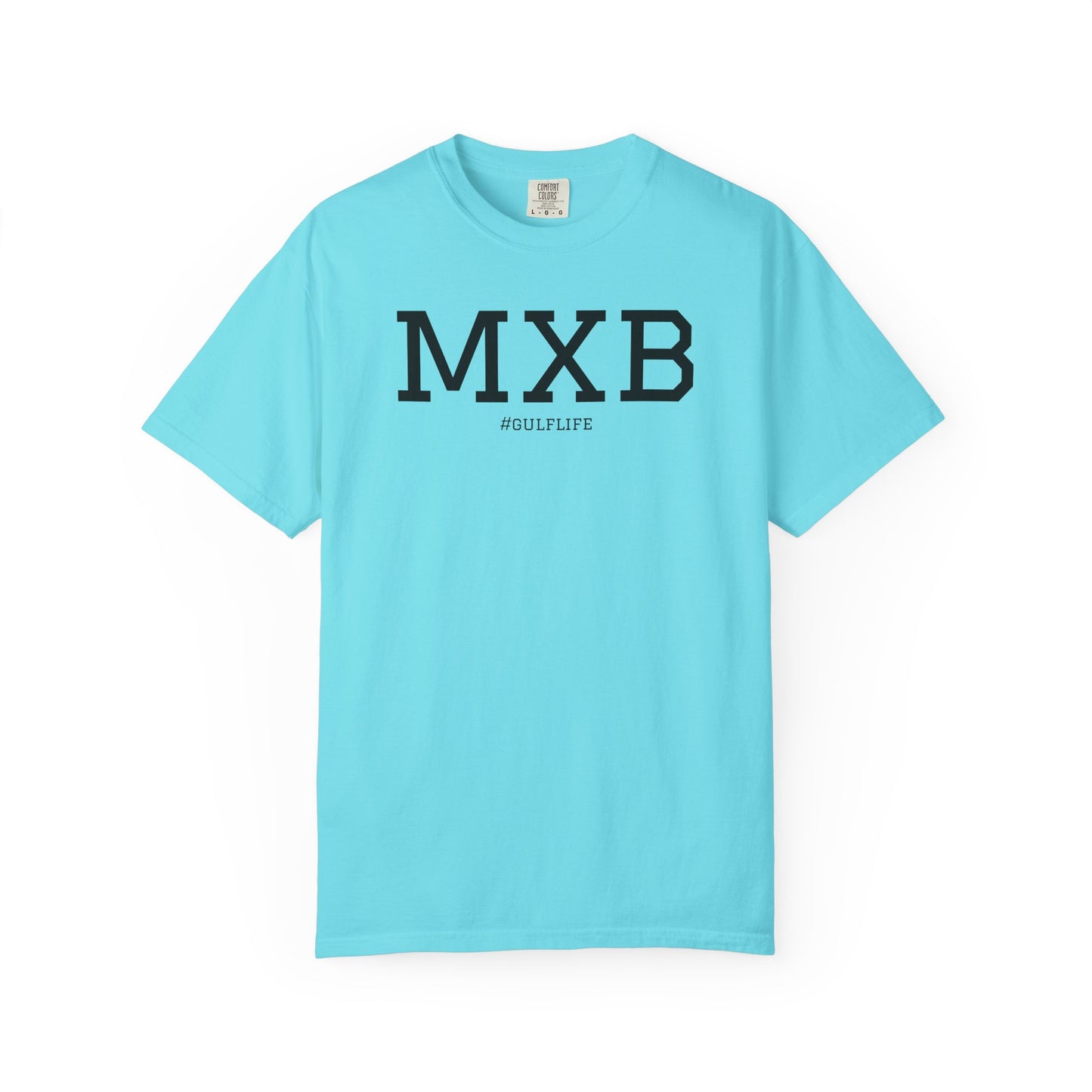MXB Unisex Garment-Dyed T-shirt - Casual Streetwear Top