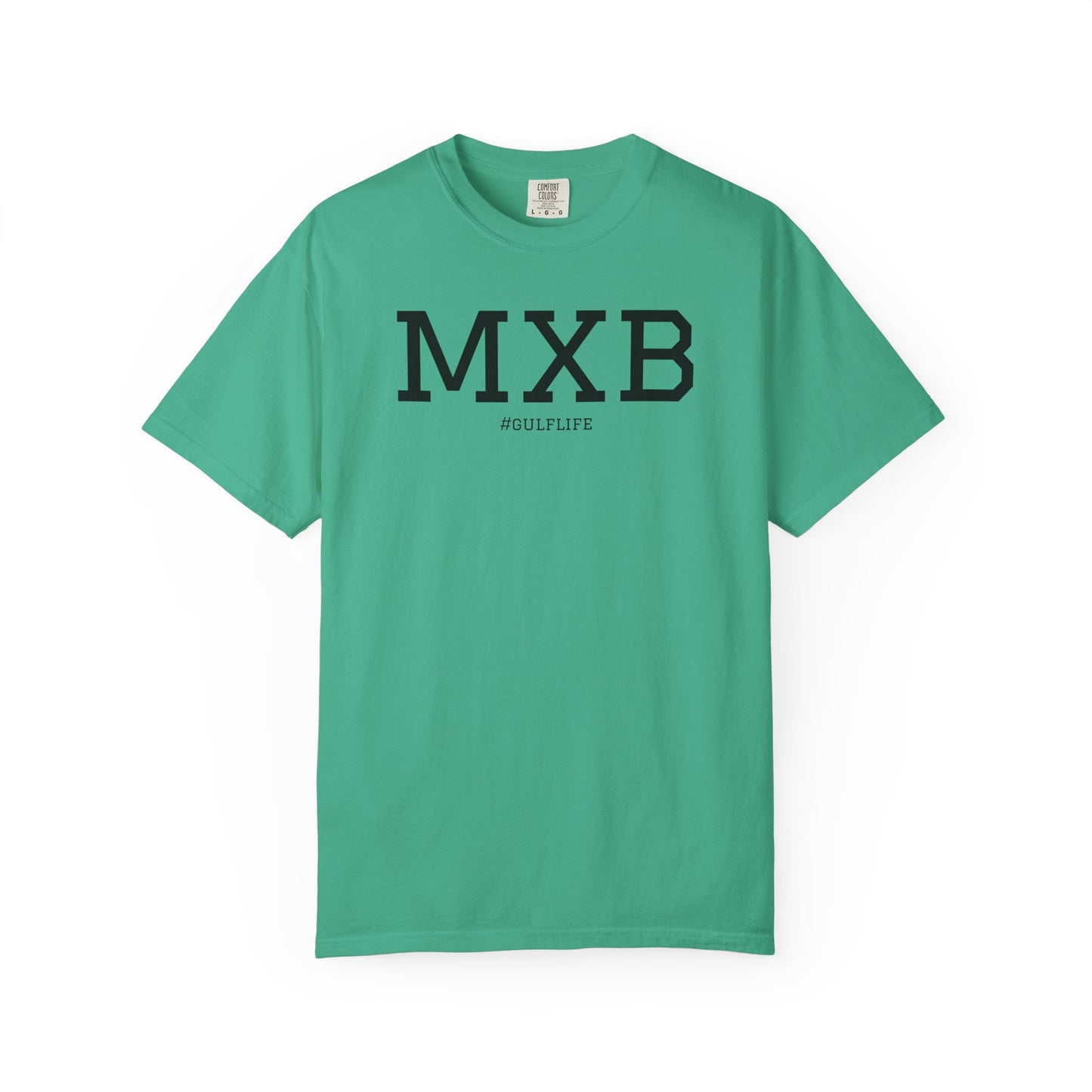 MXB Unisex Garment-Dyed T-shirt - Casual Streetwear Top