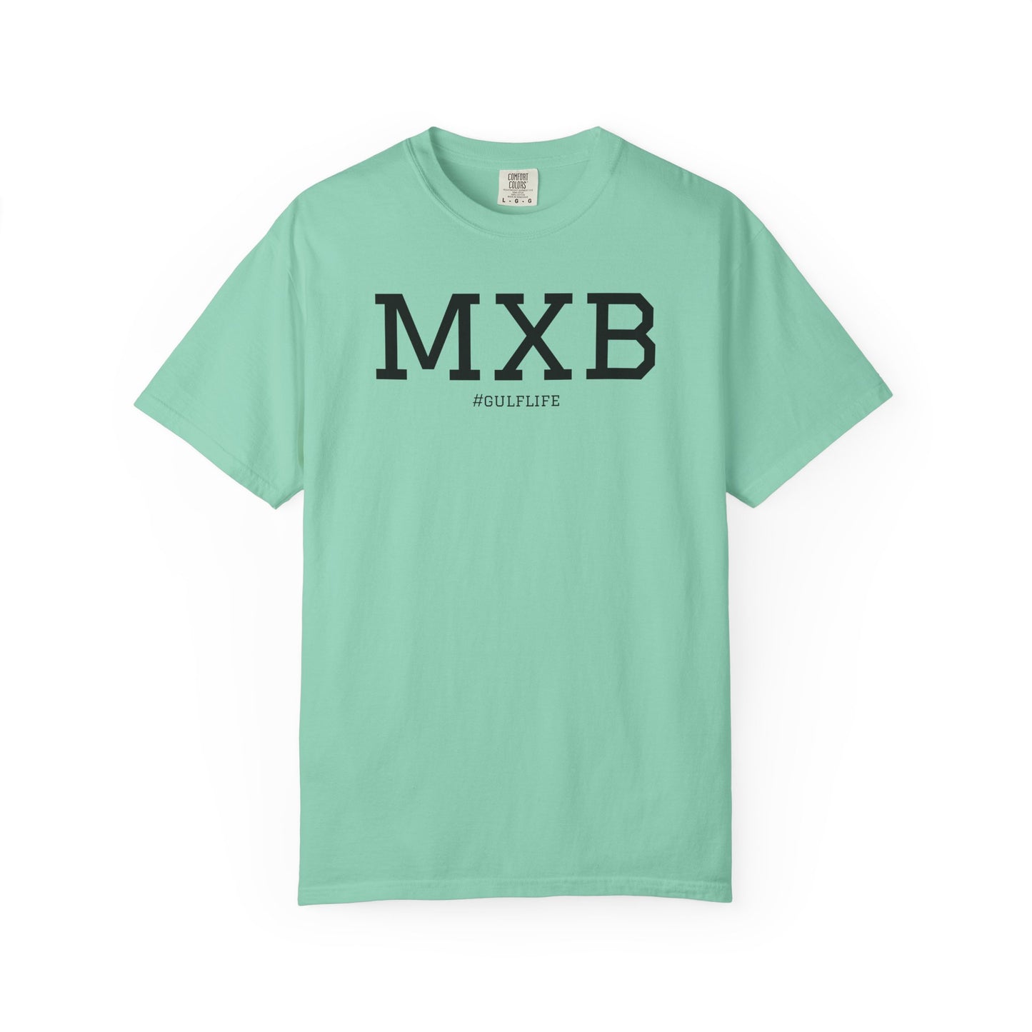 MXB Unisex Garment-Dyed T-shirt - Casual Streetwear Top