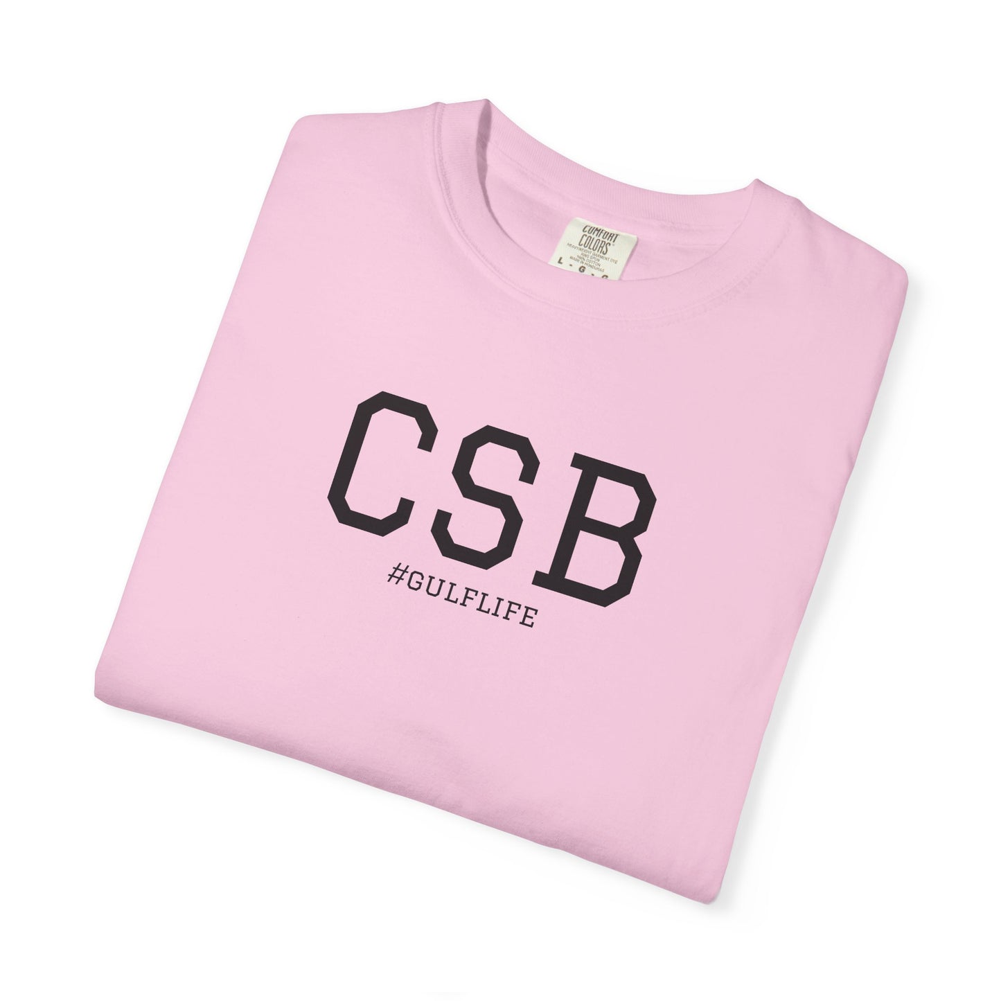 CSB #GulfLife Unisex Garment-Dyed T-Shirt - Casual Summer Vibe