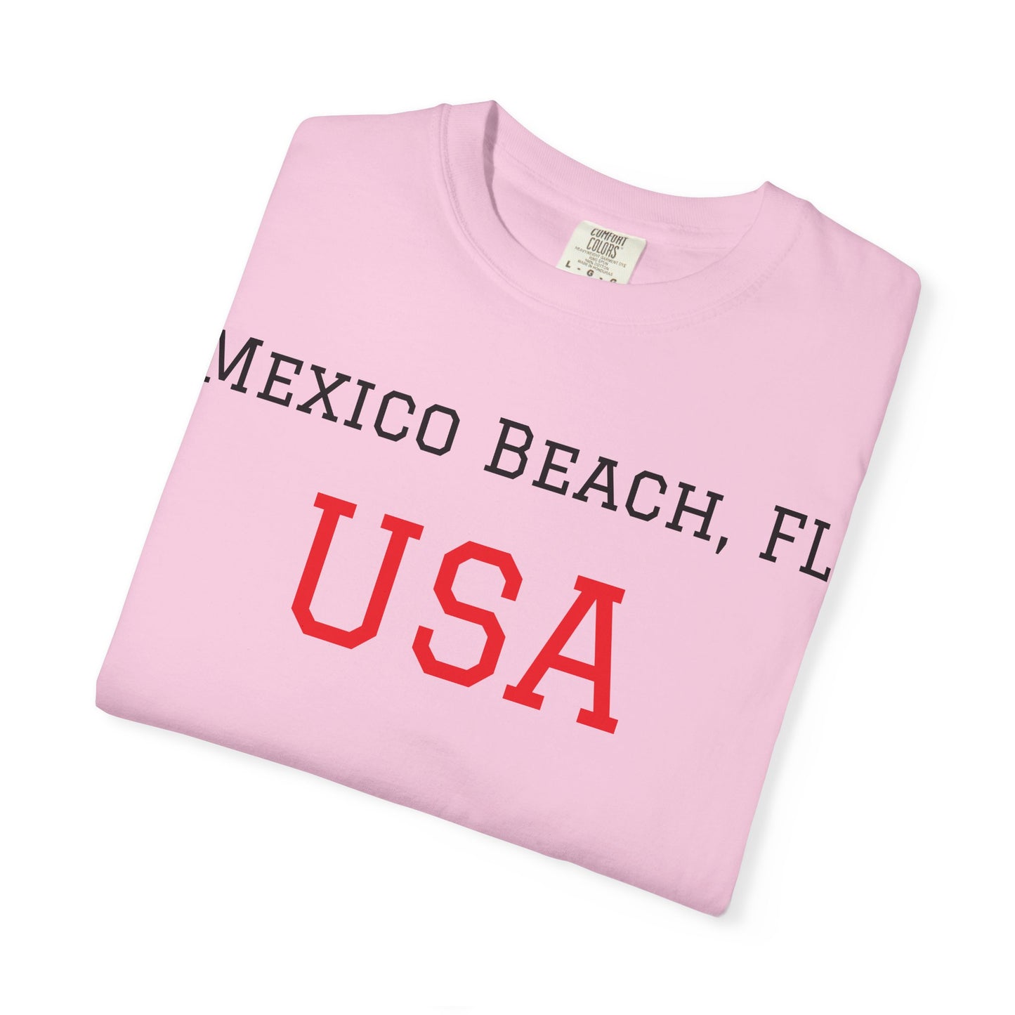 Mexico Beach USA Unisex Garment-Dyed T-Shirt