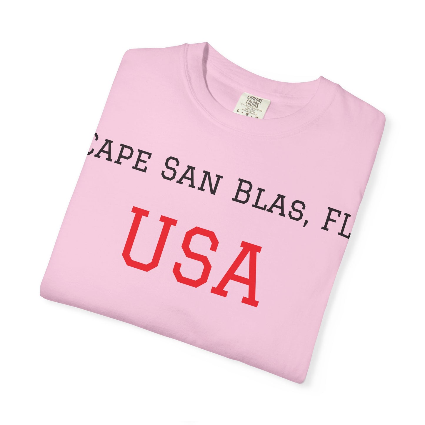 Cape San Blas, FL USA Unisex Garment-Dyed T-Shirt