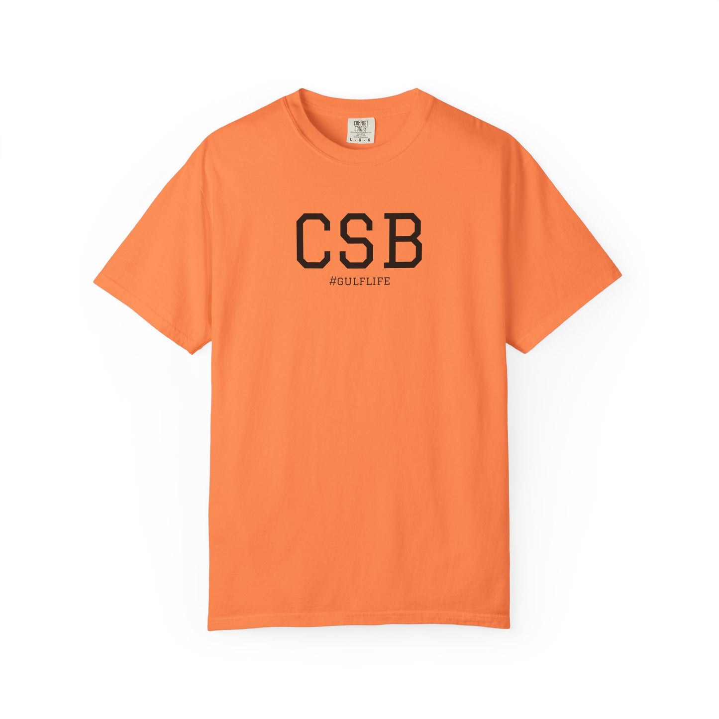CSB #GulfLife Unisex Garment-Dyed T-Shirt - Casual Summer Vibe