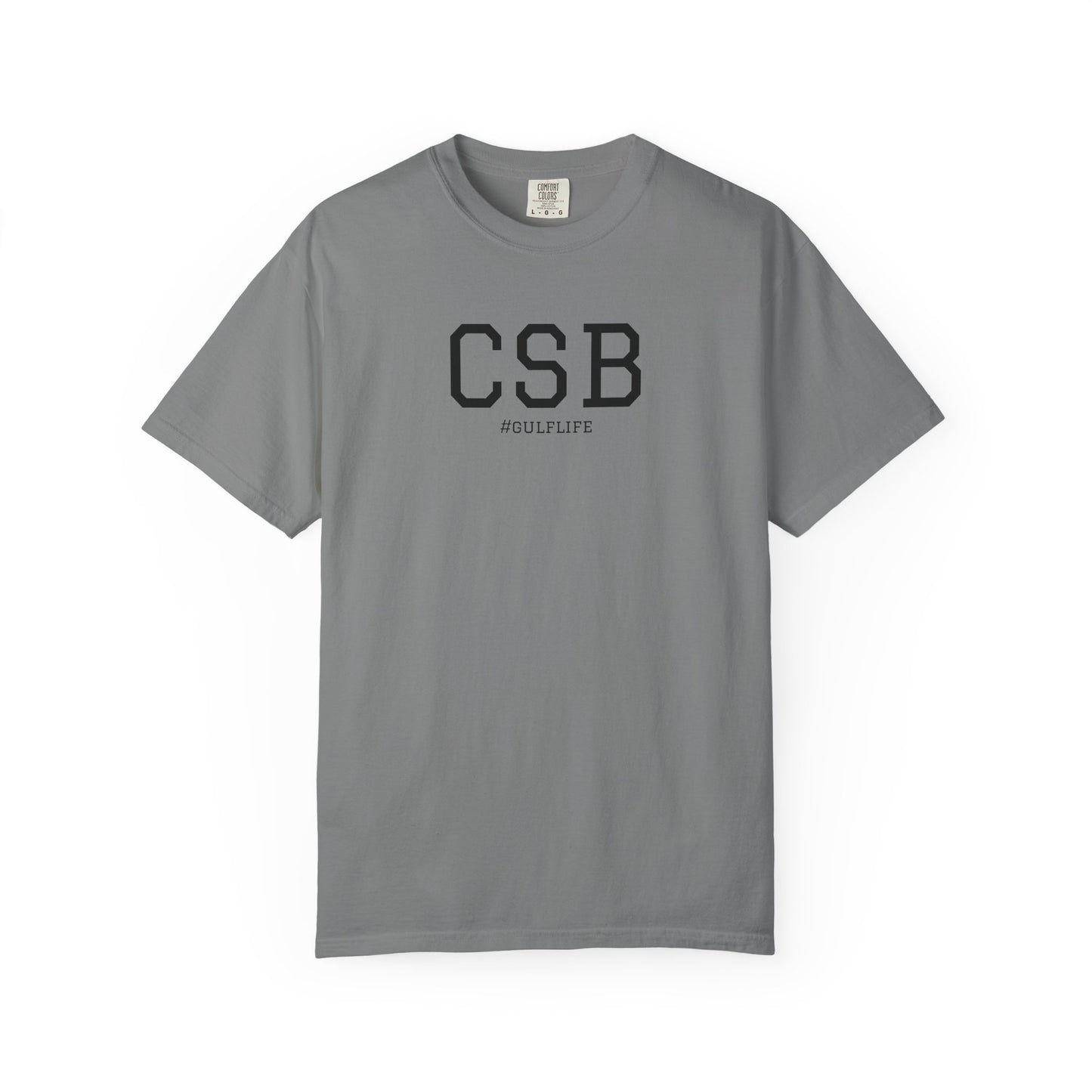 CSB #GulfLife Unisex Garment-Dyed T-Shirt - Casual Summer Vibe