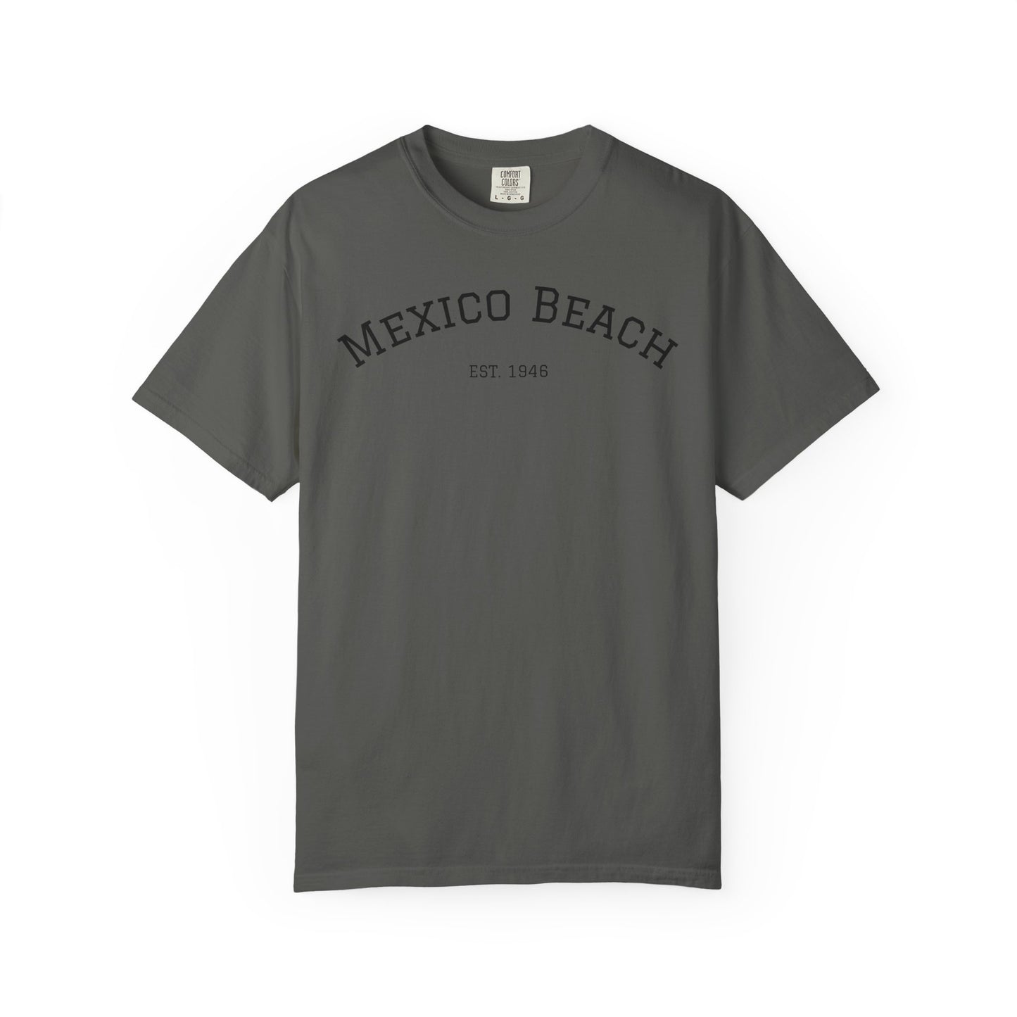 Mexico Beach Est. 1946 Tee - Unisex Garment-Dyed T-Shirt