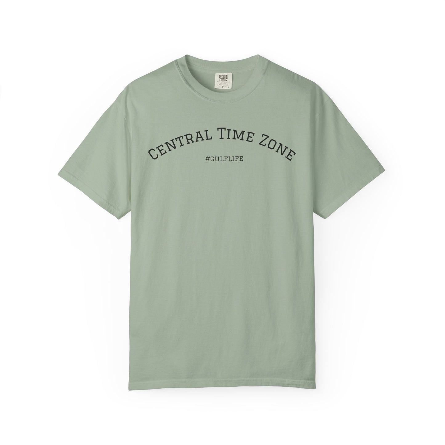 Central Time Zone Unisex Garment-Dyed T-Shirt | #GulfLife