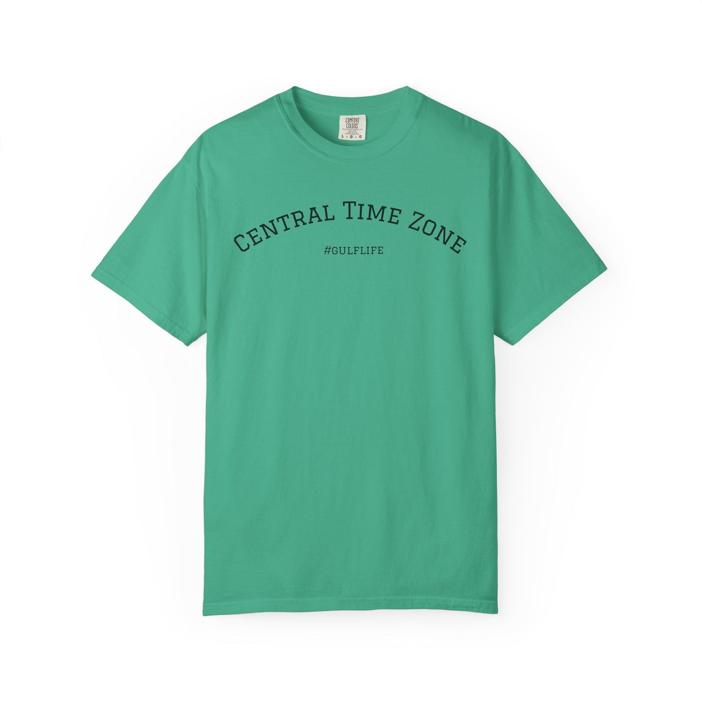 Central Time Zone Unisex Garment-Dyed T-Shirt | #GulfLife