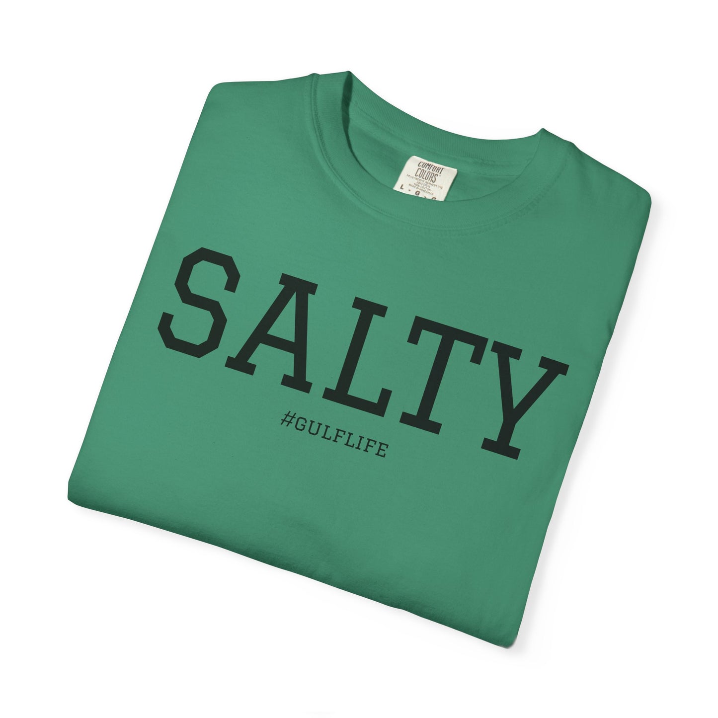 Salty Gulf Life Unisex Garment-Dyed T-Shirt