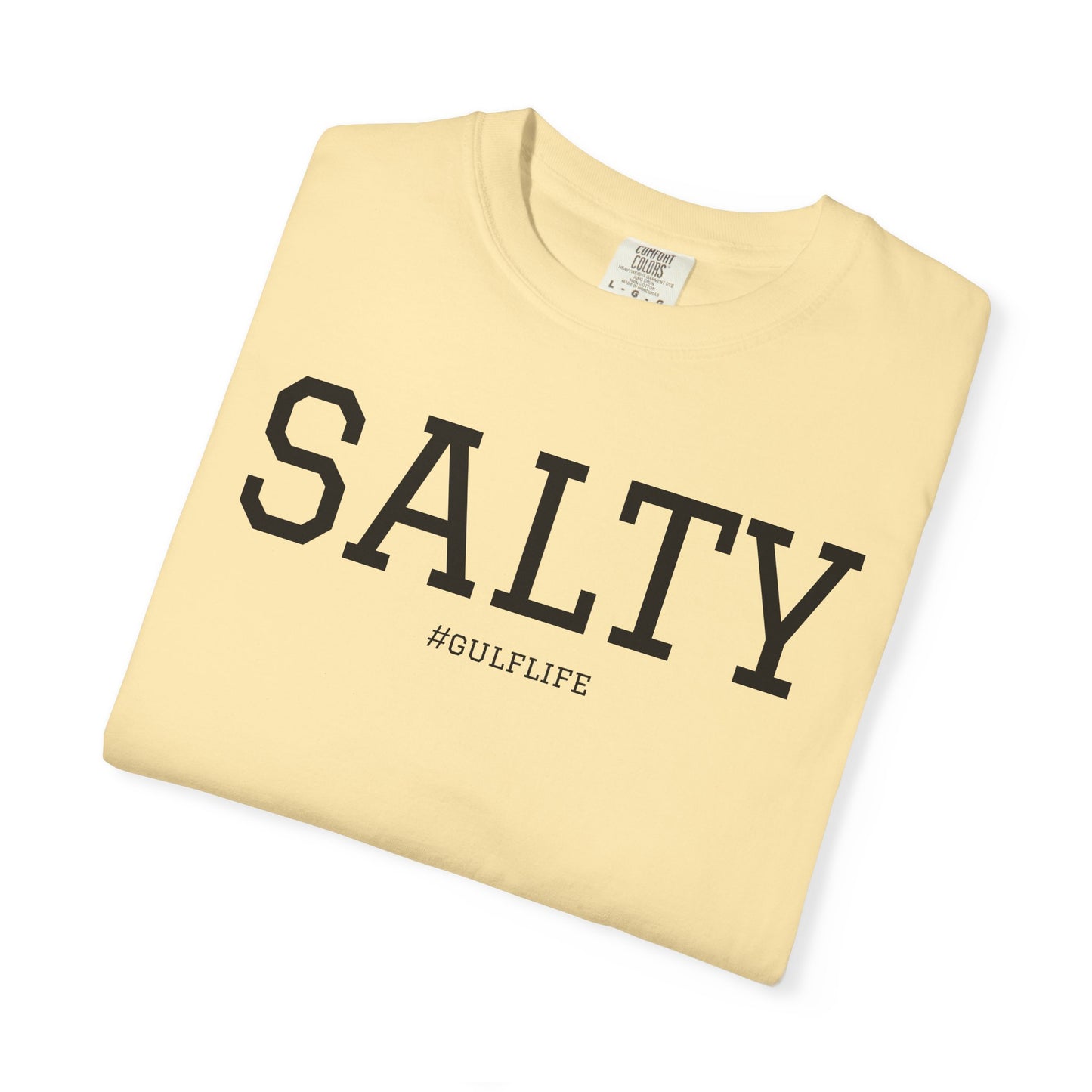 Salty Gulf Life Unisex Garment-Dyed T-Shirt