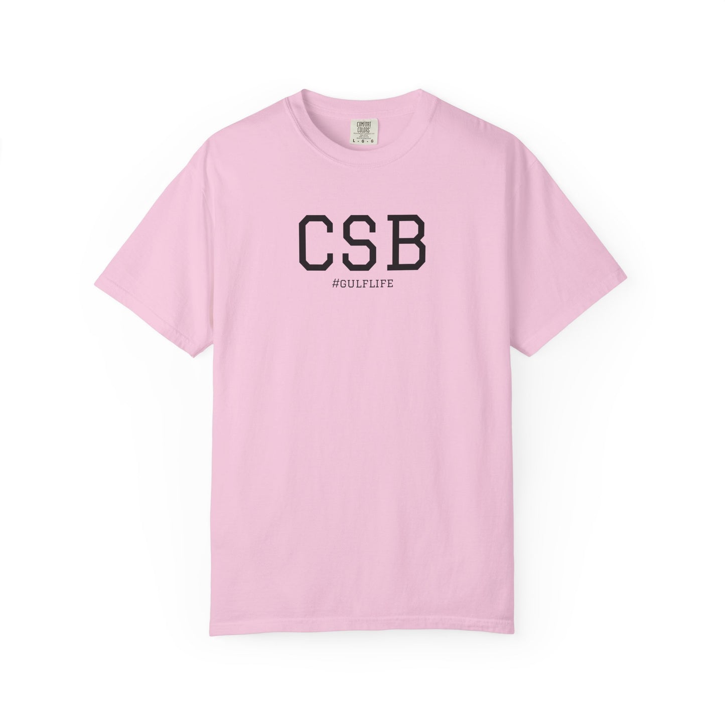 CSB #GulfLife Unisex Garment-Dyed T-Shirt - Casual Summer Vibe