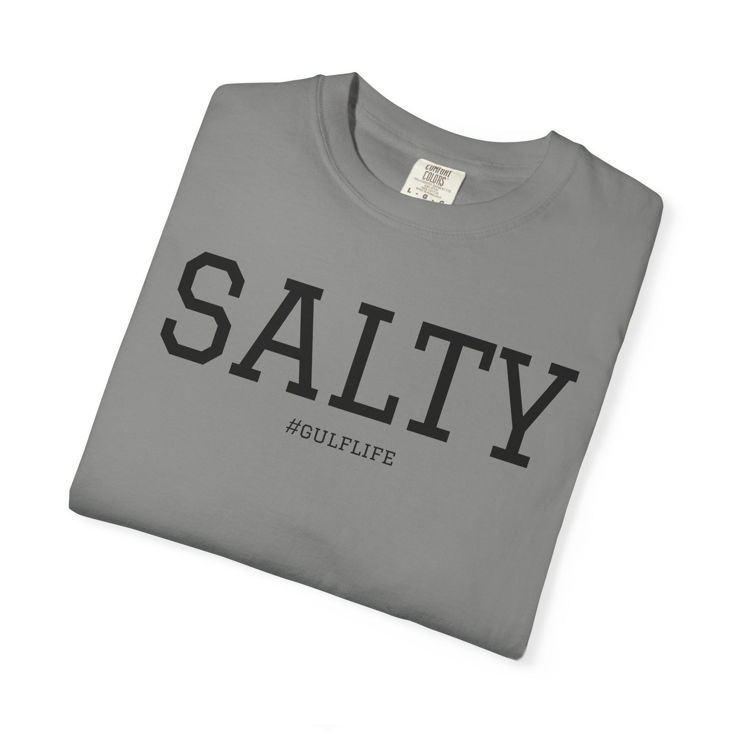 Salty Gulf Life Unisex Garment-Dyed T-Shirt