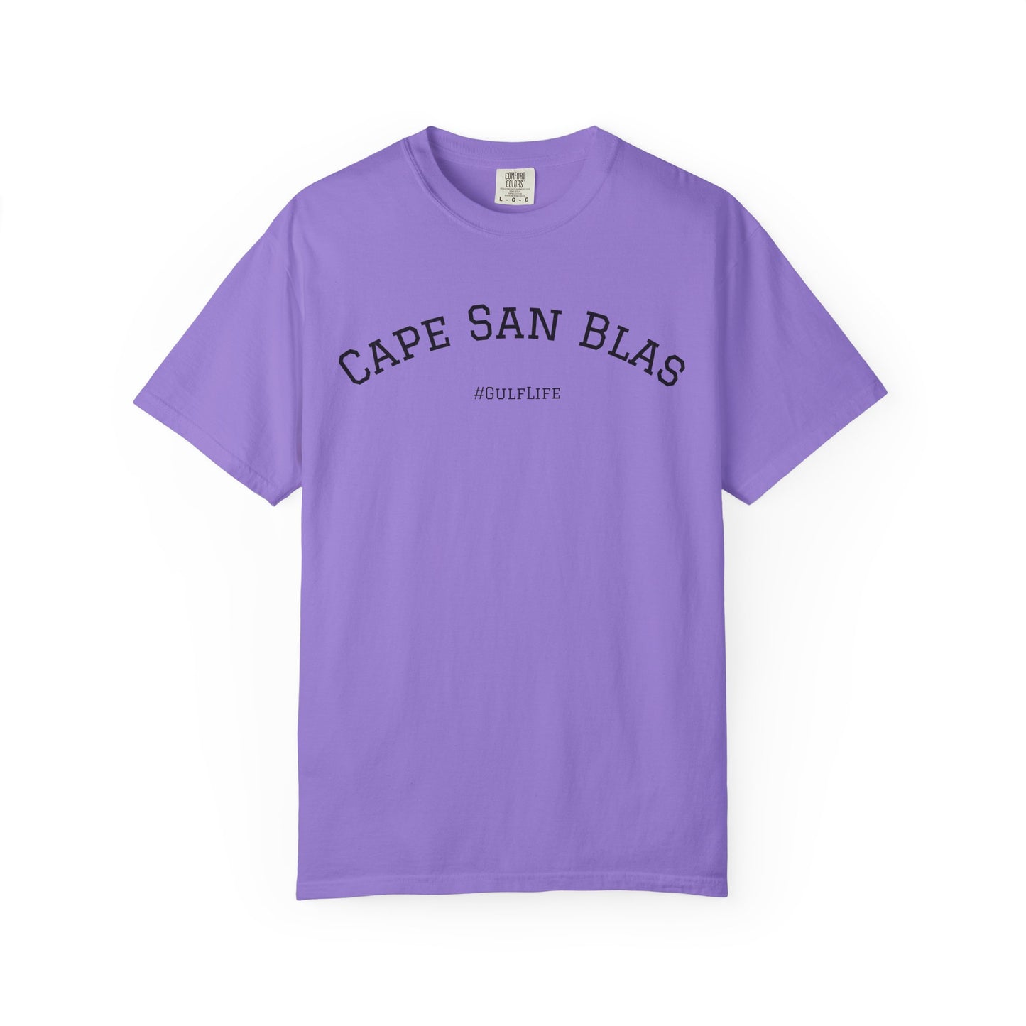 Cape San Blas Unisex Garment-Dyed T-Shirt, Beach Vibes Tee, Summer Vacation Shirt, Casual Wear, Gift for Water Lovers