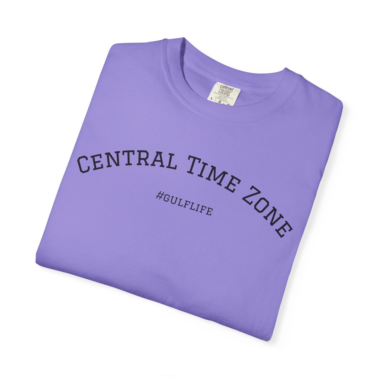 Central Time Zone Unisex Garment-Dyed T-Shirt | #GulfLife