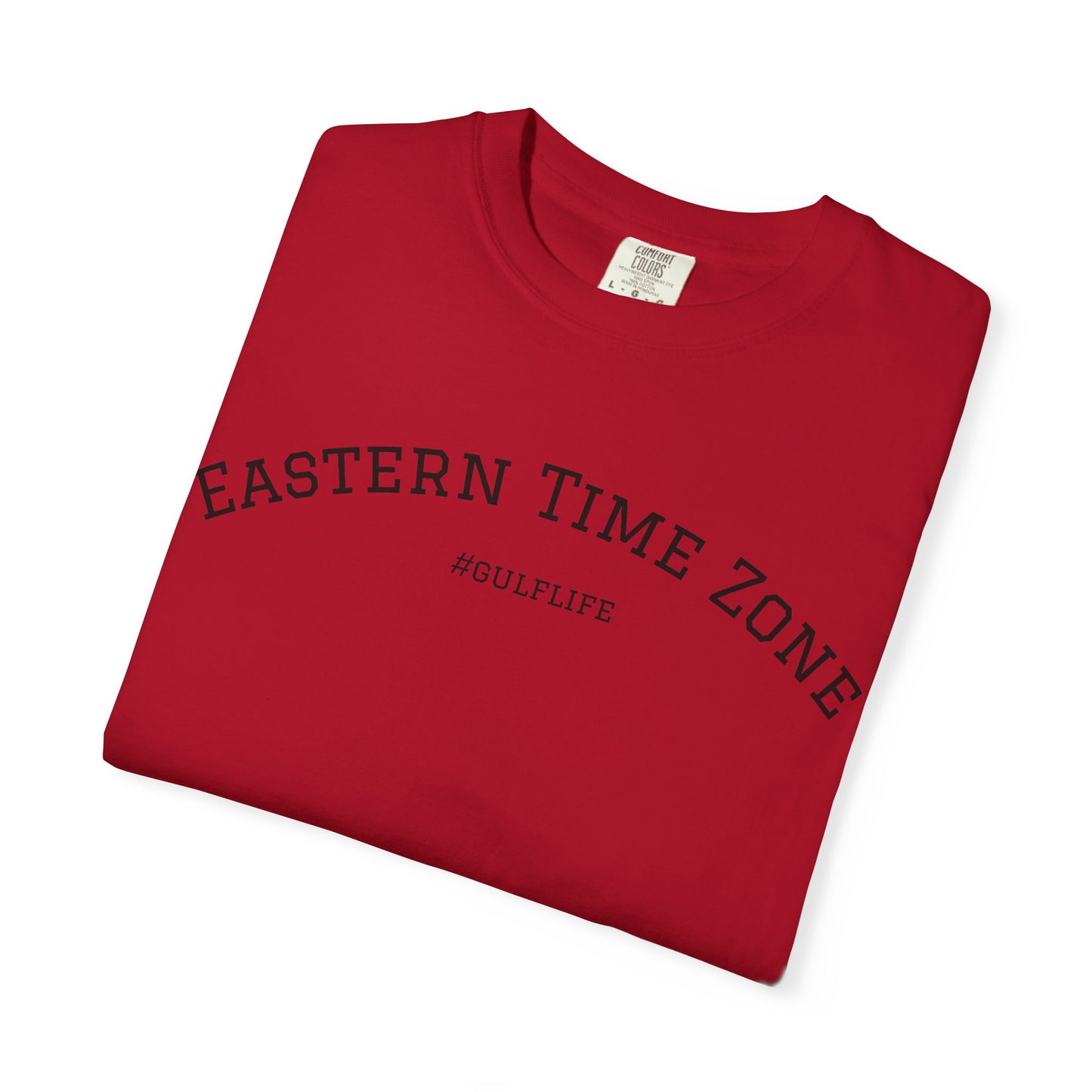 Eastern Time Zone Unisex Garment-Dyed T-Shirt - #GulfLife Style