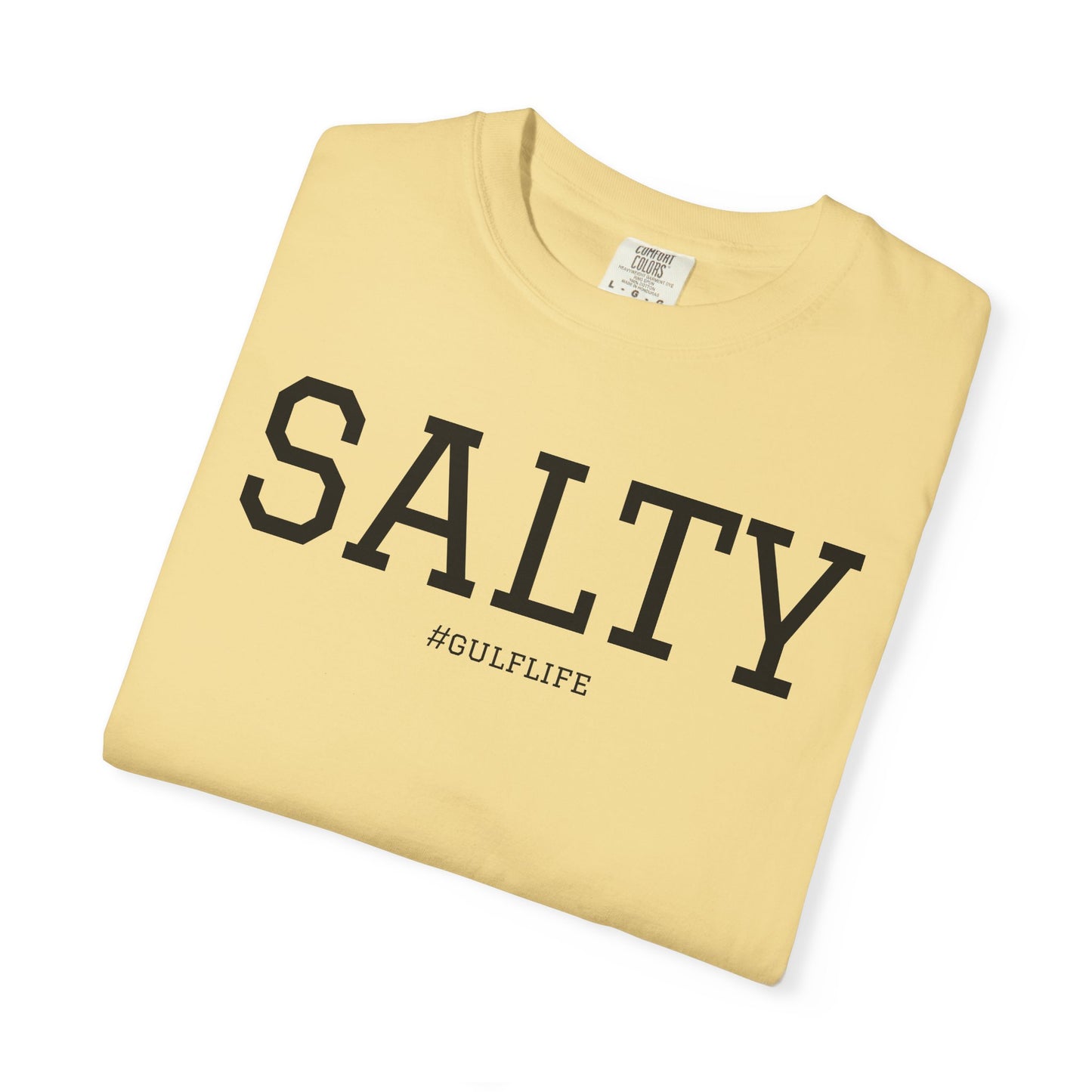 Salty Gulf Life Unisex Garment-Dyed T-Shirt
