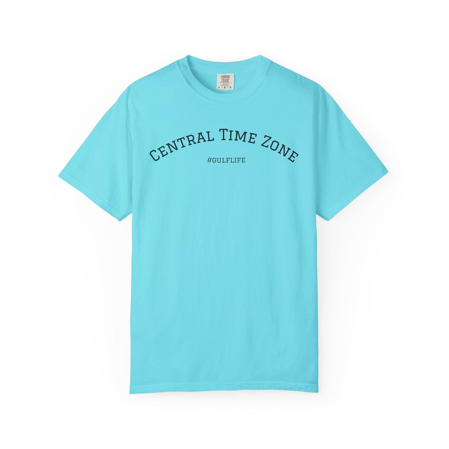 Central Time Zone Unisex Garment-Dyed T-Shirt | #GulfLife