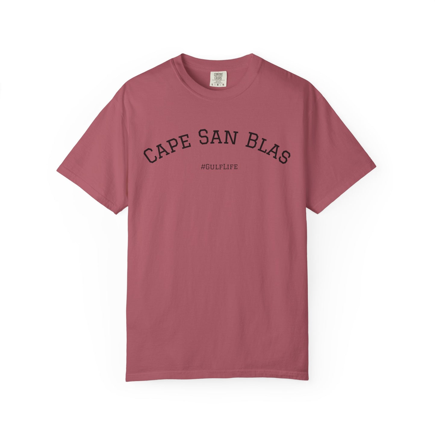 Cape San Blas Unisex Garment-Dyed T-Shirt, Beach Vibes Tee, Summer Vacation Shirt, Casual Wear, Gift for Water Lovers