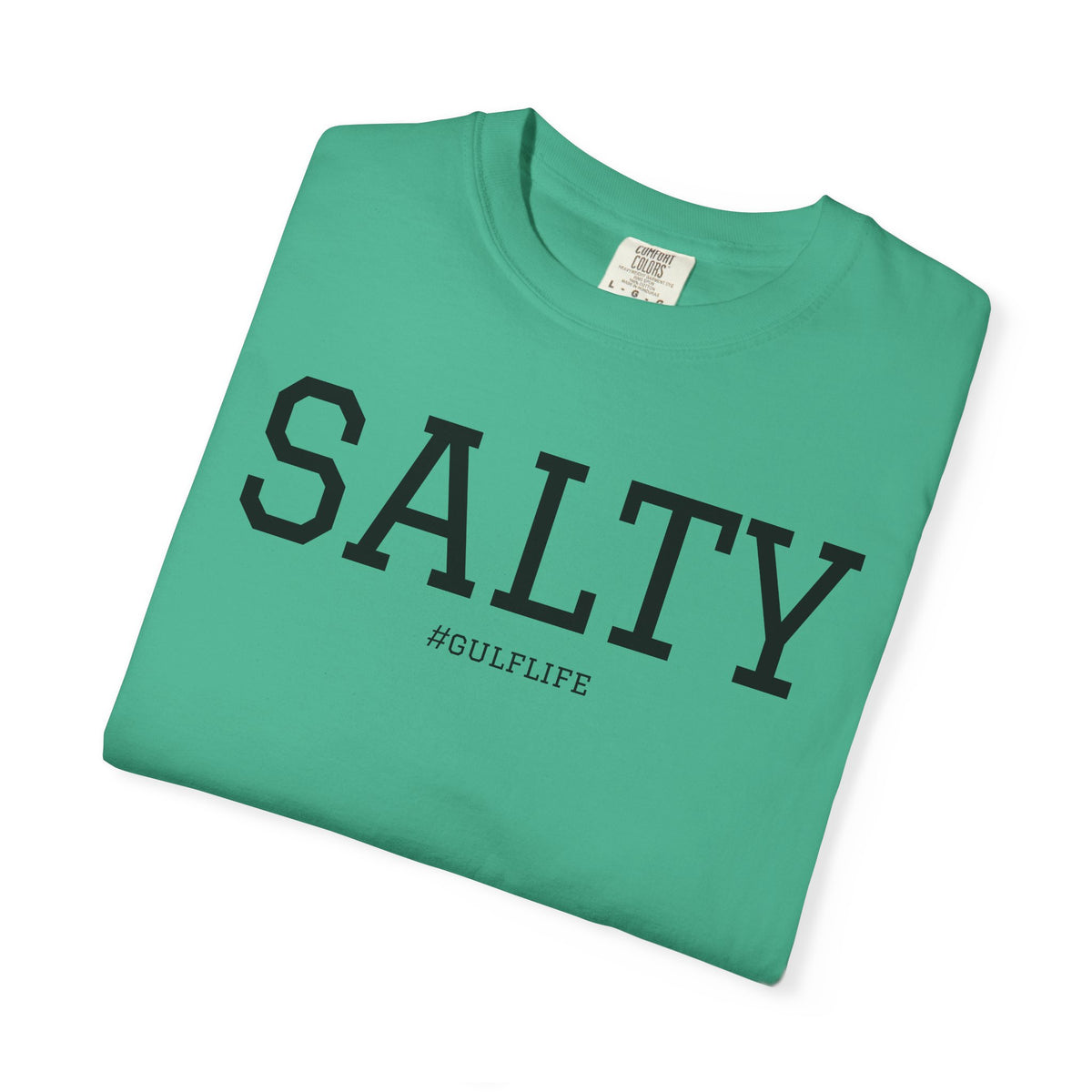 Salty Gulf Life Unisex Garment-Dyed T-Shirt