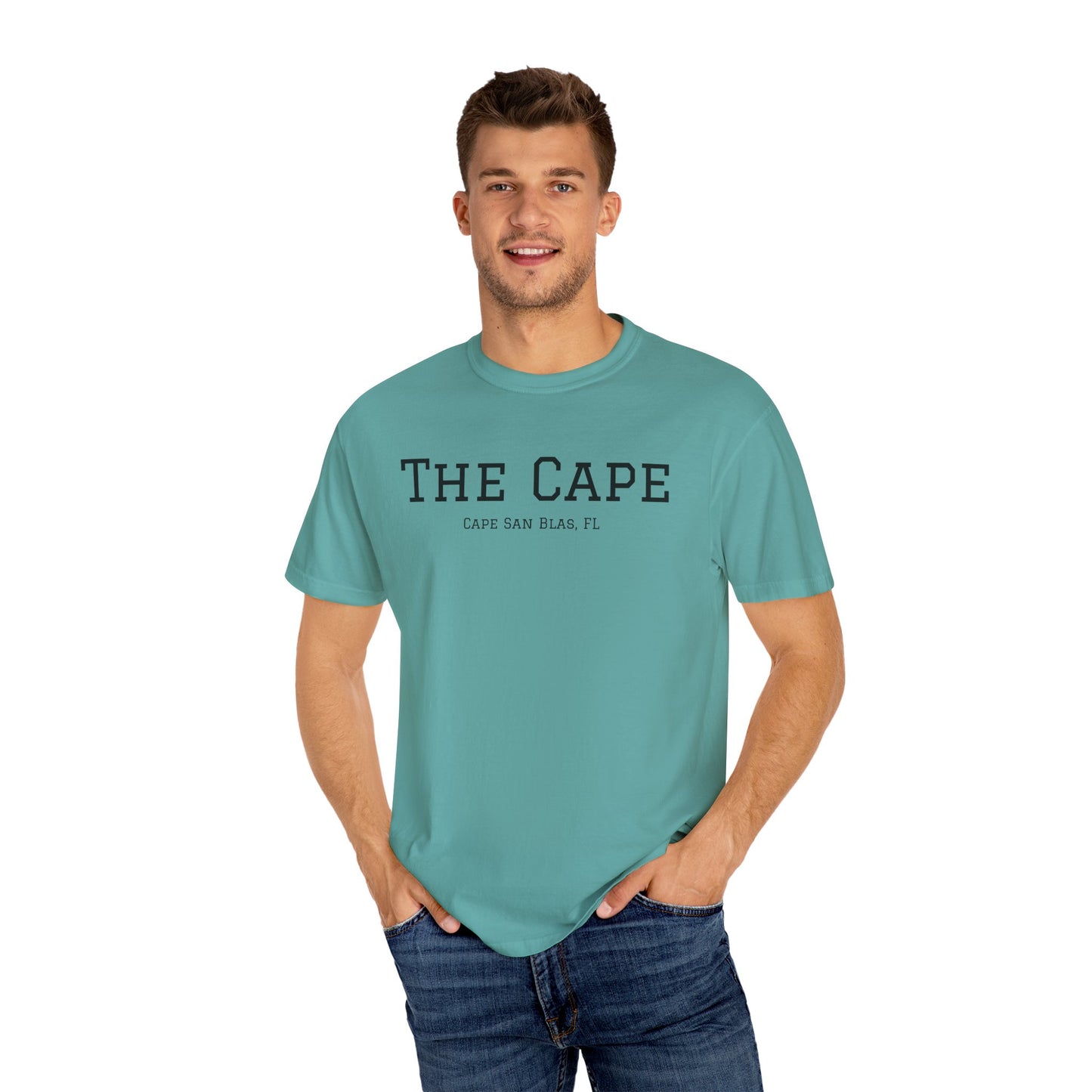The Cape Gulflife -  Unisex Garment-Dyed T-shirt - Casual Streetwear Top
