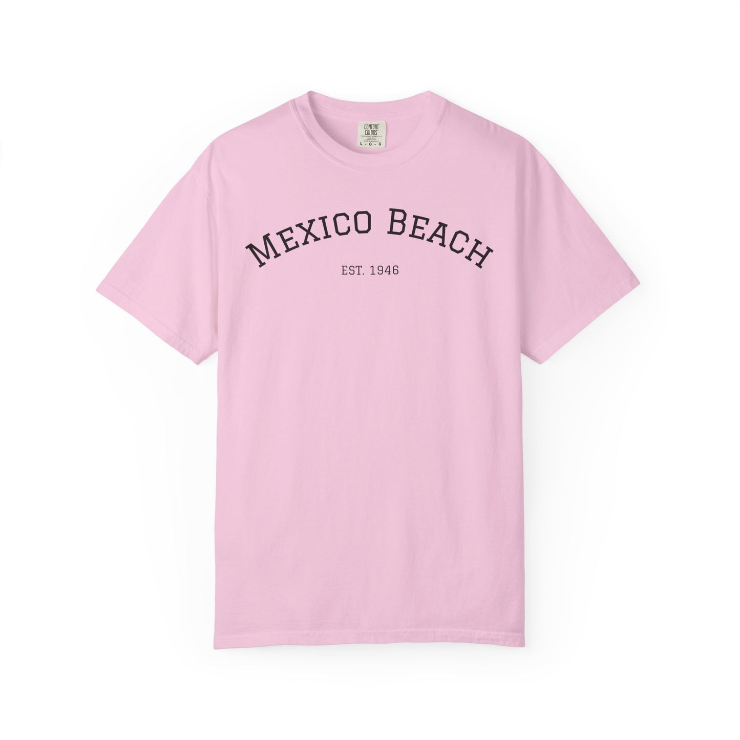 Mexico Beach Est. 1946 Tee - Unisex Garment-Dyed T-Shirt