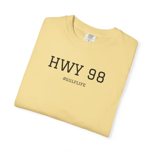 HWY 98 Gulf Life Unisex Garment-Dyed T-Shirt - HWY 98 Design