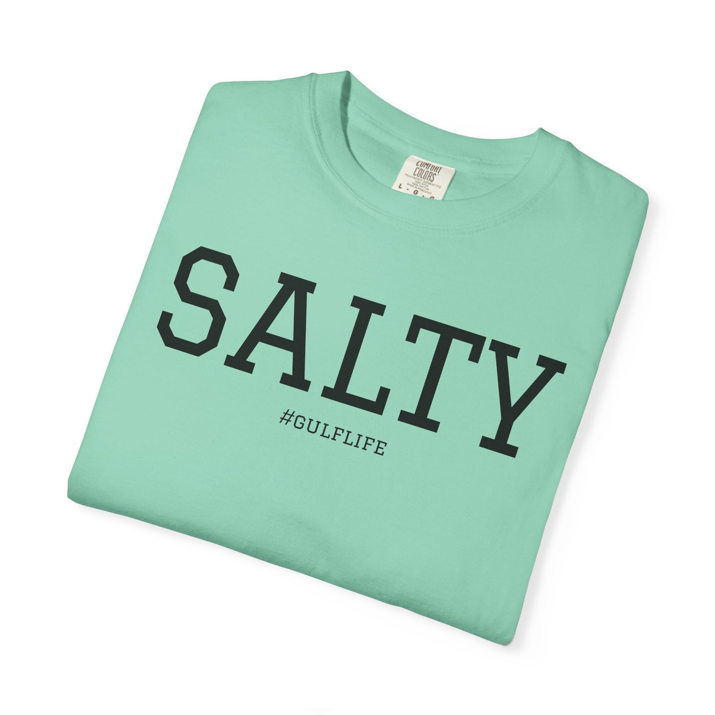 Salty Gulf Life Unisex Garment-Dyed T-Shirt
