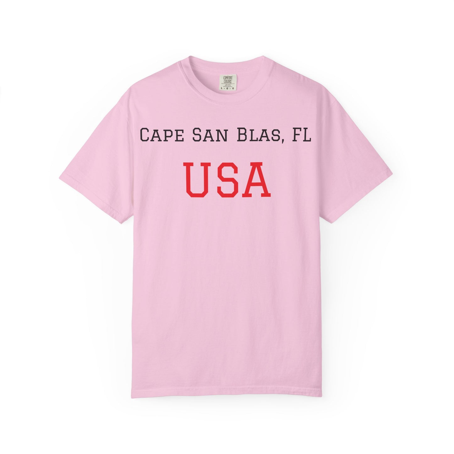 Cape San Blas, FL USA Unisex Garment-Dyed T-Shirt