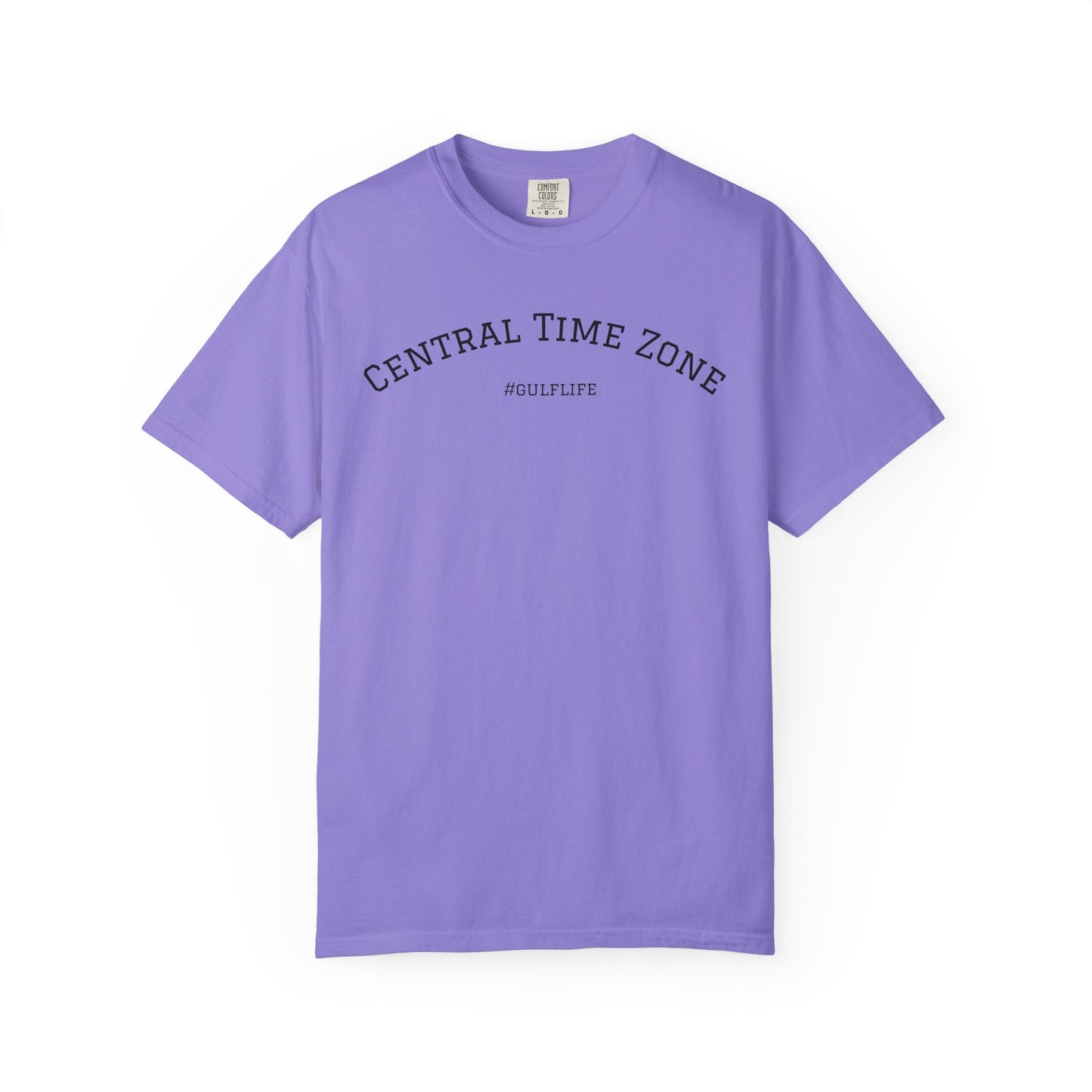 Central Time Zone Unisex Garment-Dyed T-Shirt | #GulfLife