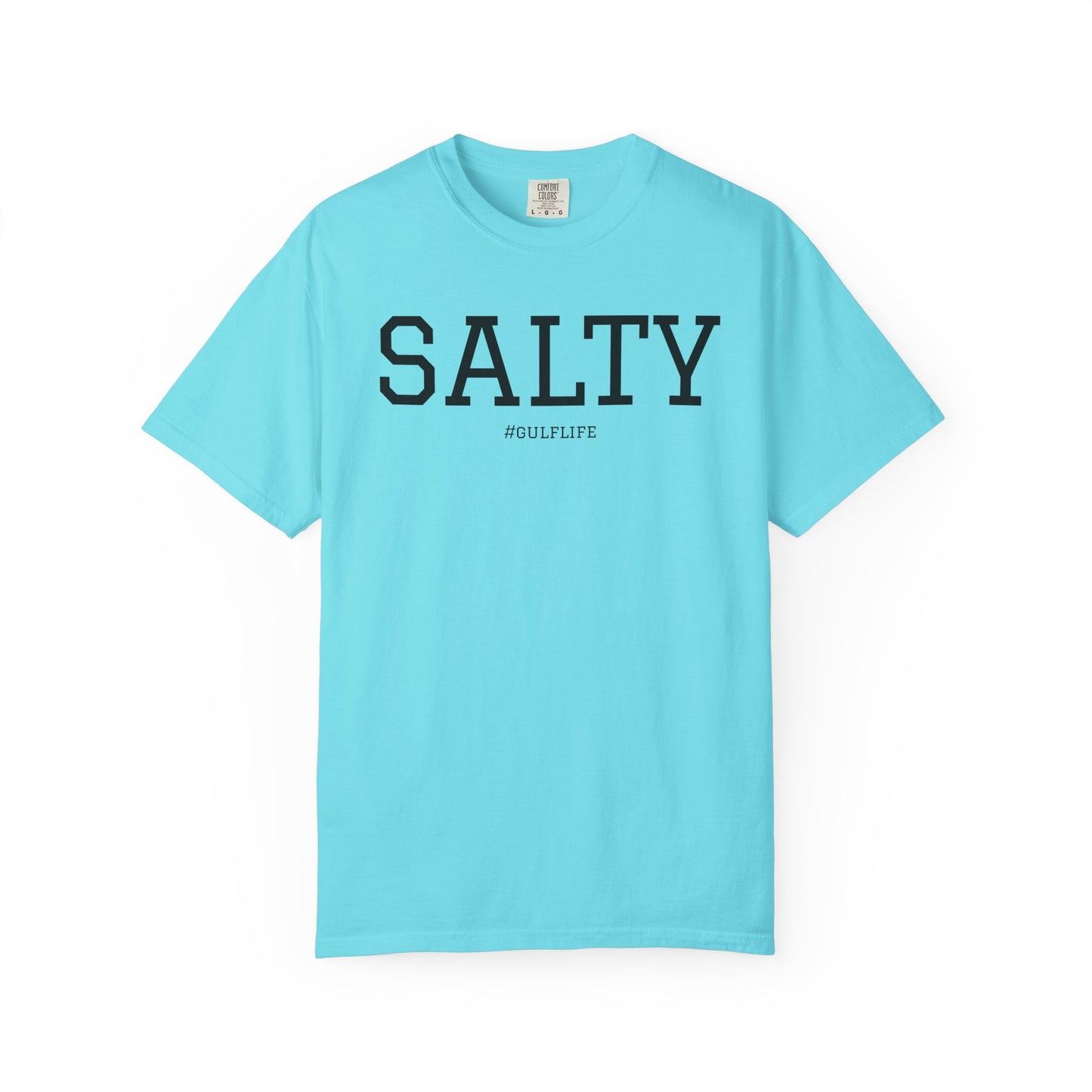 Salty Gulf Life Unisex Garment-Dyed T-Shirt