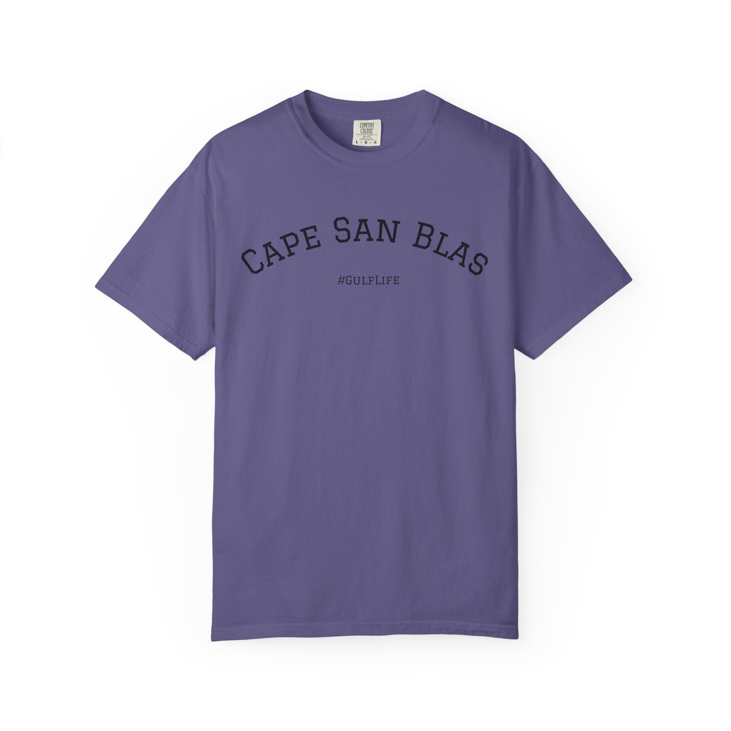 Cape San Blas Unisex Garment-Dyed T-Shirt, Beach Vibes Tee, Summer Vacation Shirt, Casual Wear, Gift for Water Lovers
