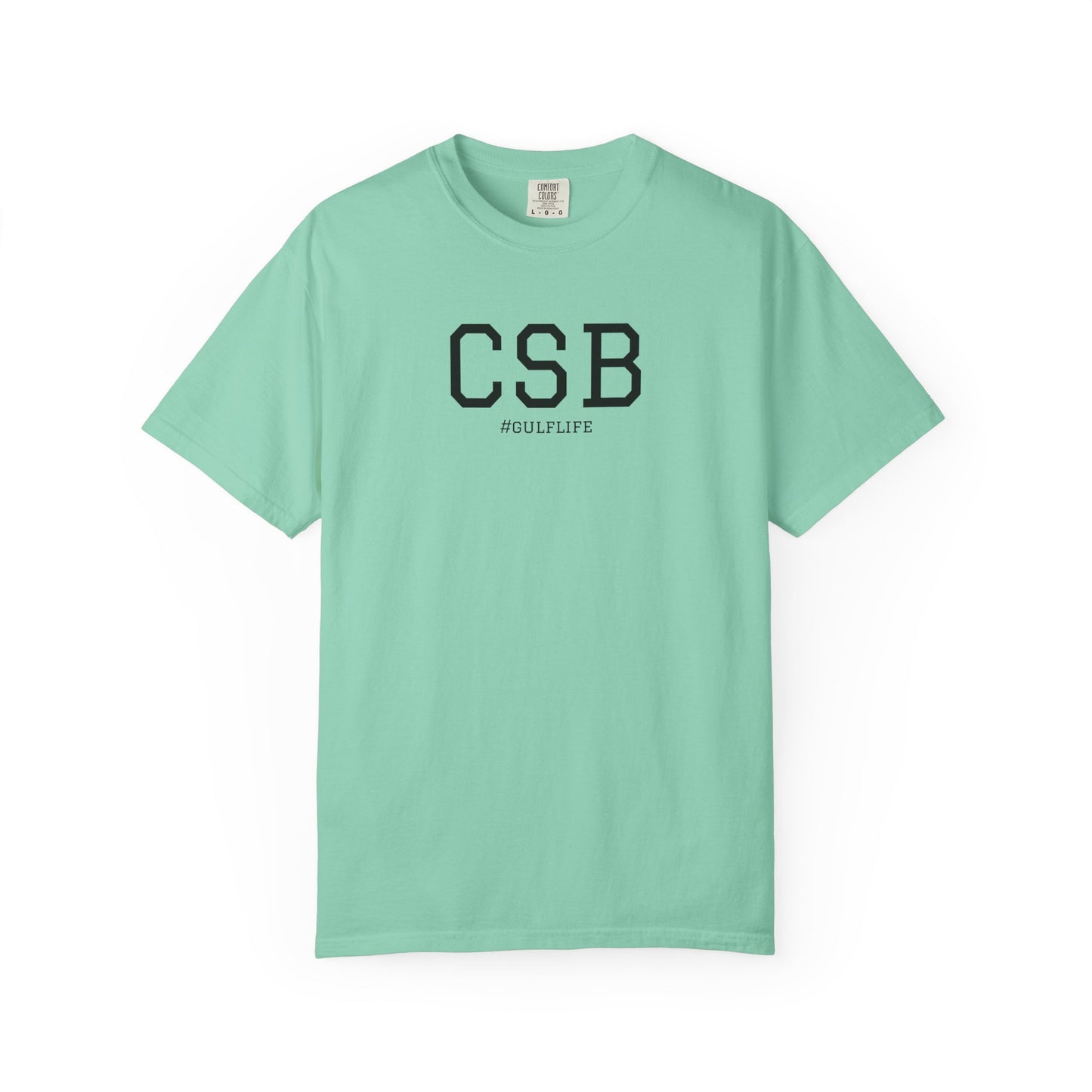 CSB #GulfLife Unisex Garment-Dyed T-Shirt - Casual Summer Vibe