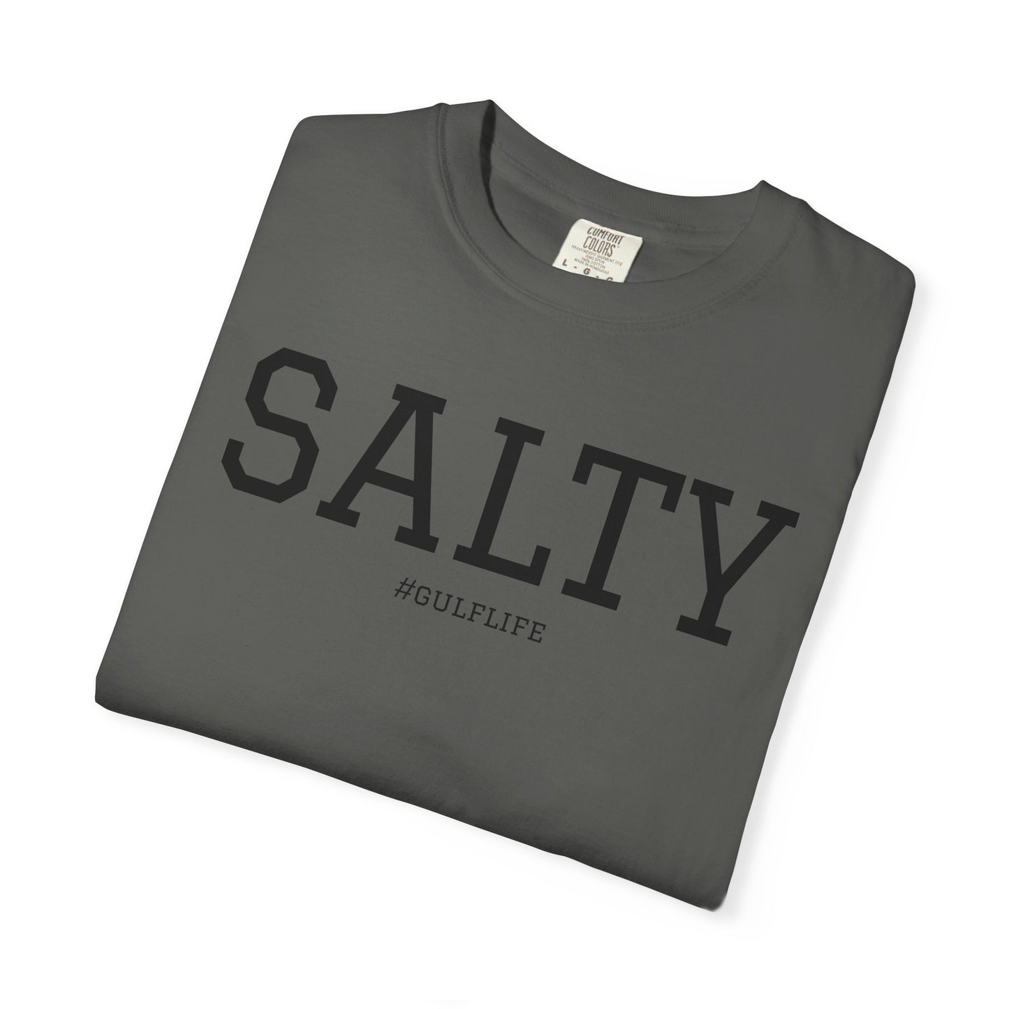 Salty Gulf Life Unisex Garment-Dyed T-Shirt