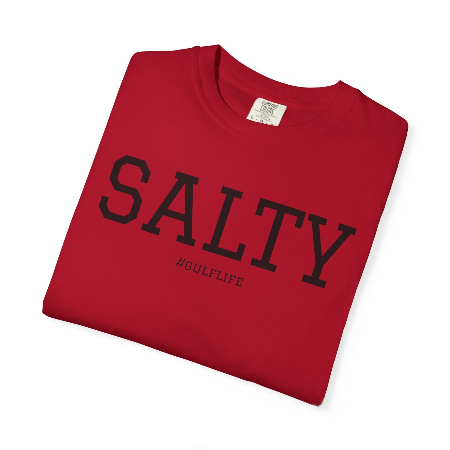 Salty Gulf Life Unisex Garment-Dyed T-Shirt