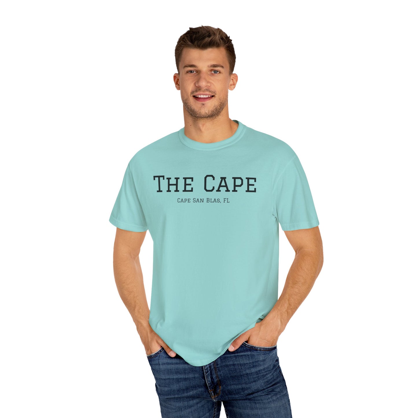 The Cape Gulflife -  Unisex Garment-Dyed T-shirt - Casual Streetwear Top