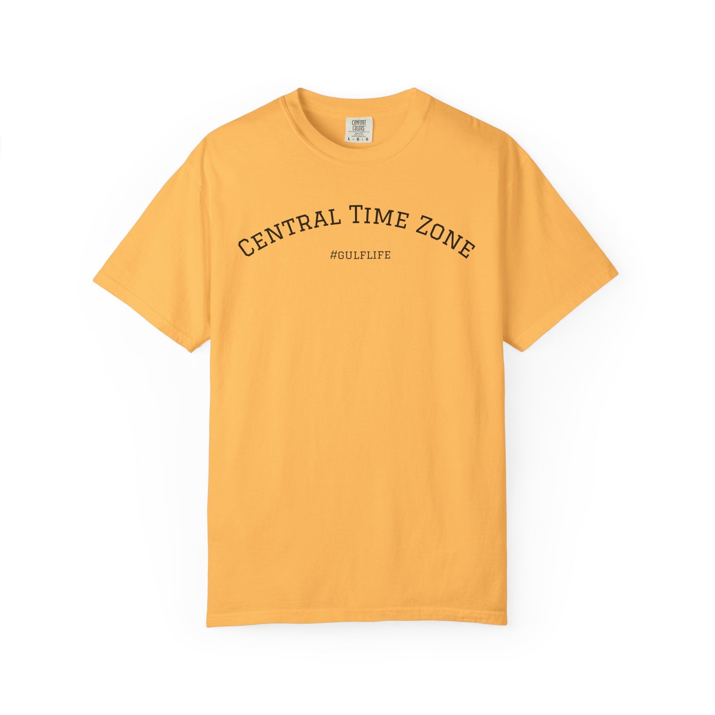 Central Time Zone Unisex Garment-Dyed T-Shirt | #GulfLife