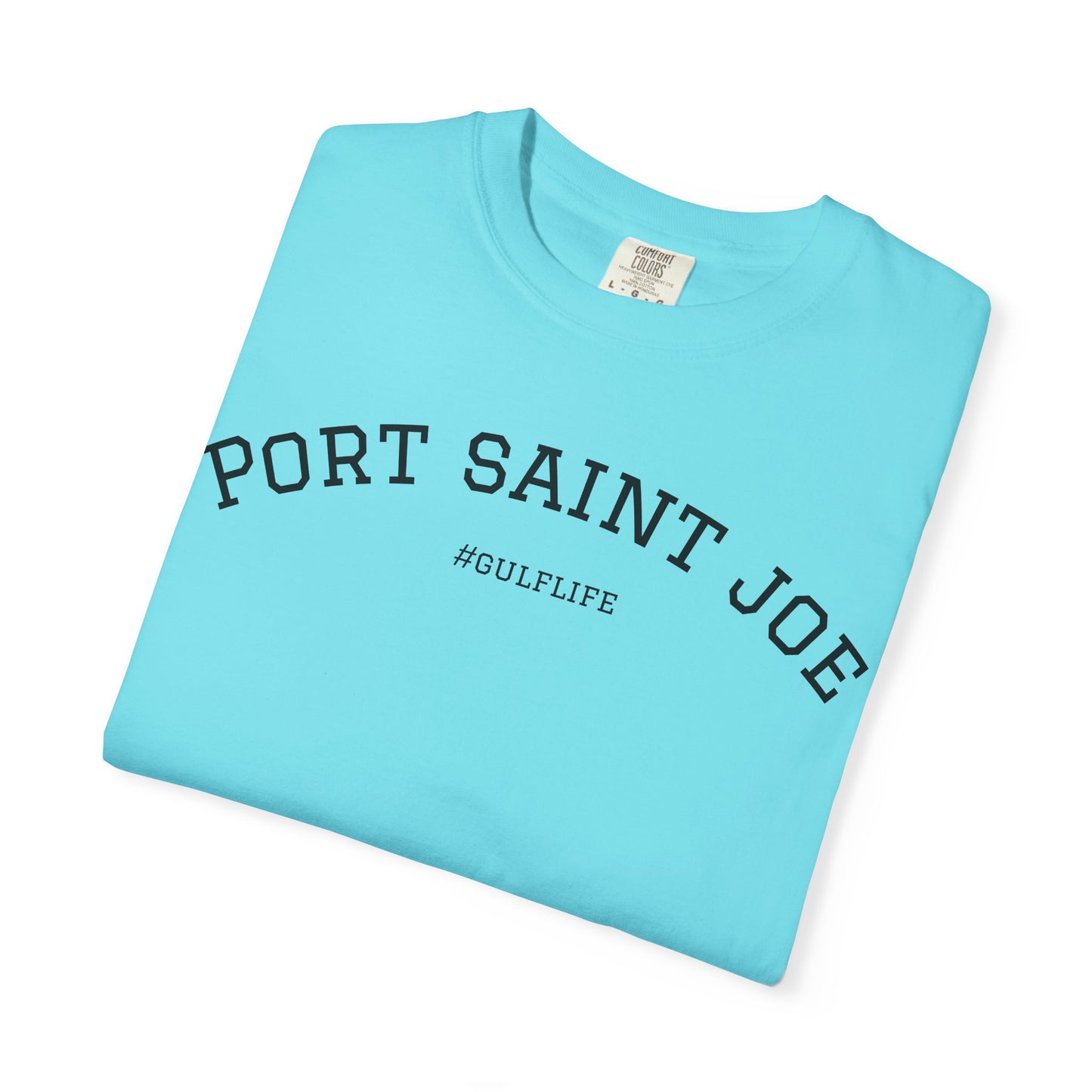 Port Saint Joe Unisex Garment-Dyed T-Shirt - Gulf Life Vibes