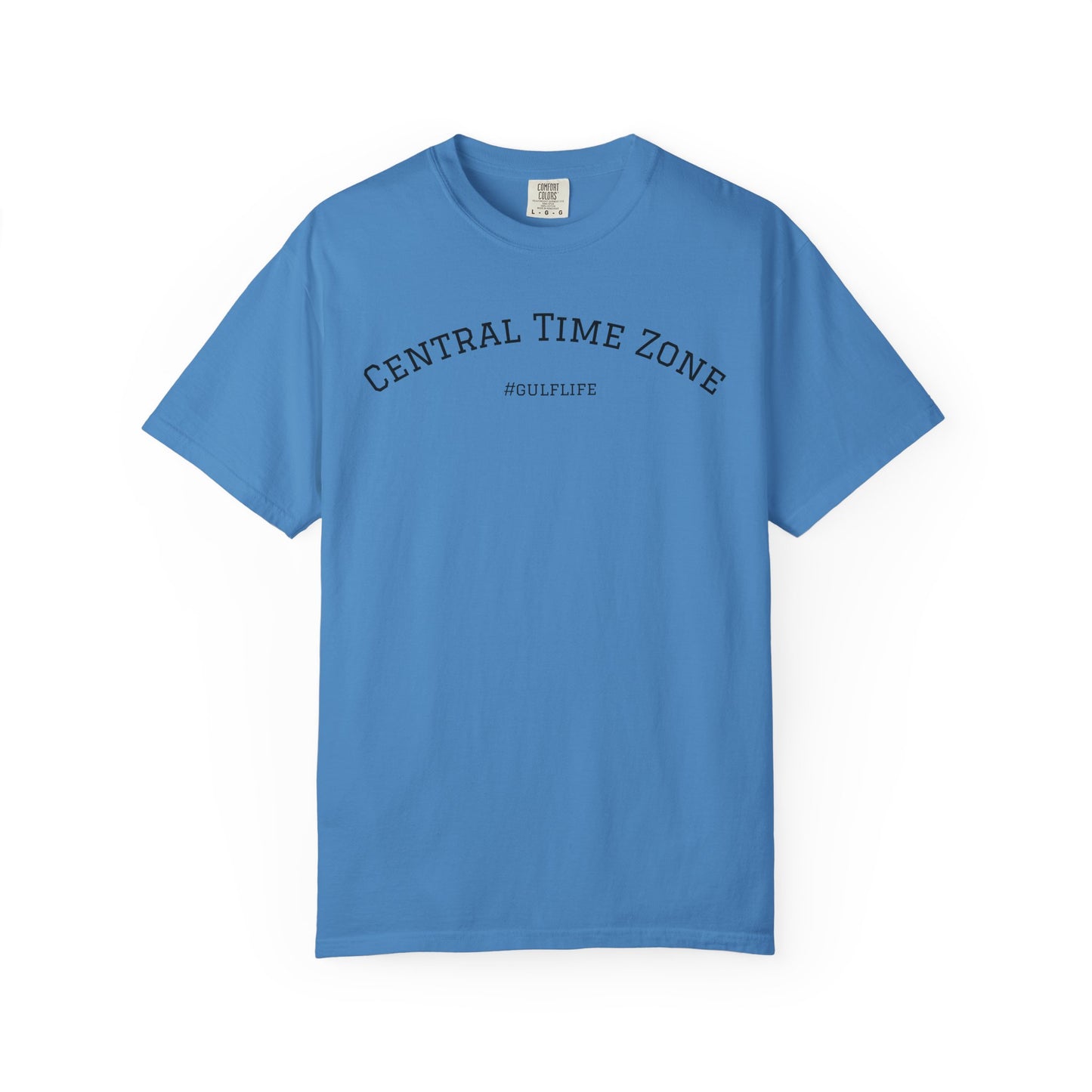 Central Time Zone Unisex Garment-Dyed T-Shirt | #GulfLife